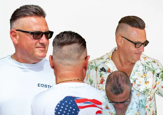 John — hair restoration result, Nu Hair of Texas