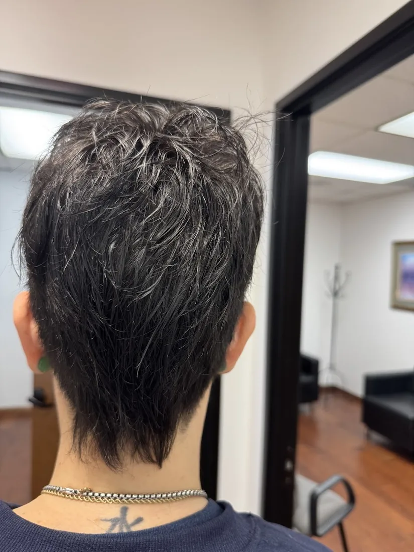 Laura Roldan — hair restoration result, Nu Hair of Texas