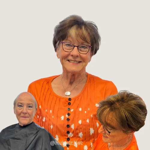 Marilyn — women's hair system result, Nu Hair of Texas